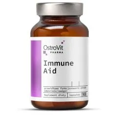 Витамины и минералы OstroVit Pharma Immune Aid 90 капсул (CN6340)
